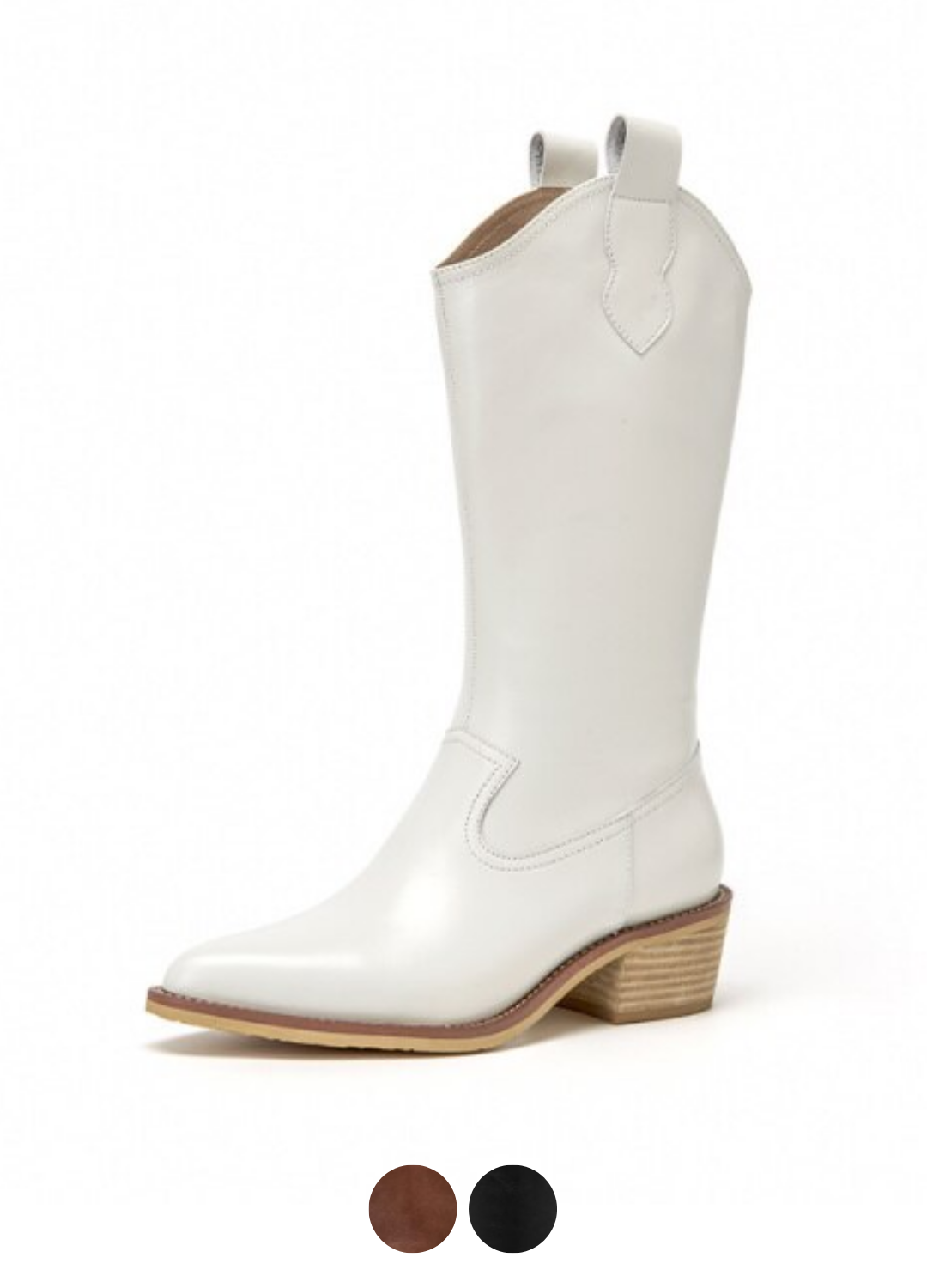 Miller Women's Mid Calf Leather Boots - Boots - DYAVOR®