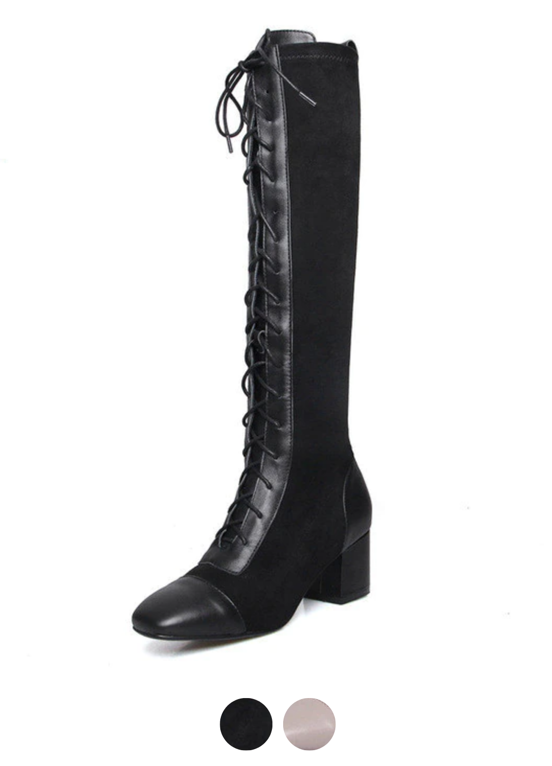 Santy Women's Leather knee high Boots - Boots - DYAVOR®