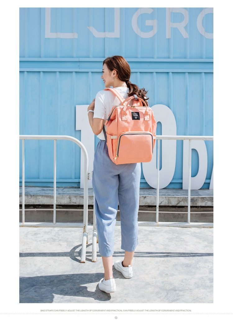 Mom's Fashion Designer Large Capacity Nursing Baby Travel Backpack - Backpacks - DYAVOR®