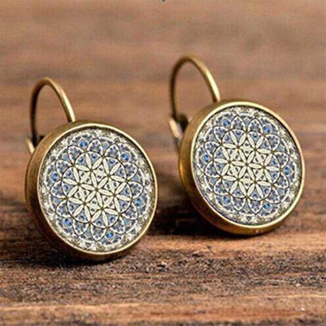 Bohemian Glass Earrings - Earrings - DYAVOR®