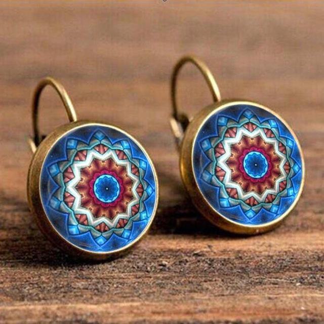 Bohemian Glass Earrings - Earrings - DYAVOR®