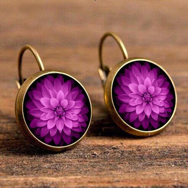 Bohemian Glass Earrings - Earrings - DYAVOR®