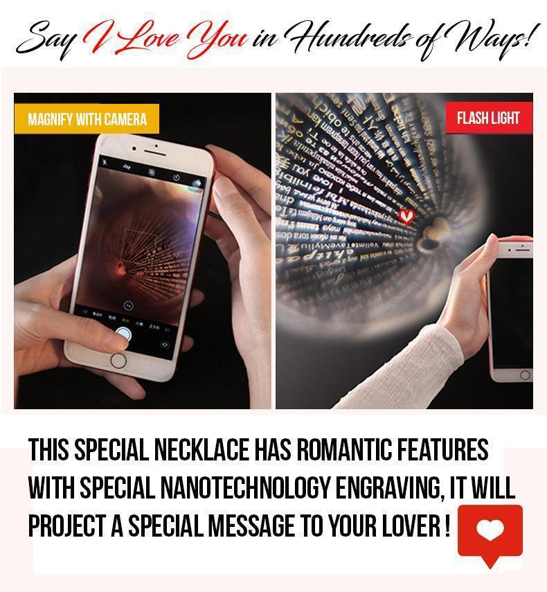Hidden Love Message Necklace - Necklaces - DYAVOR®