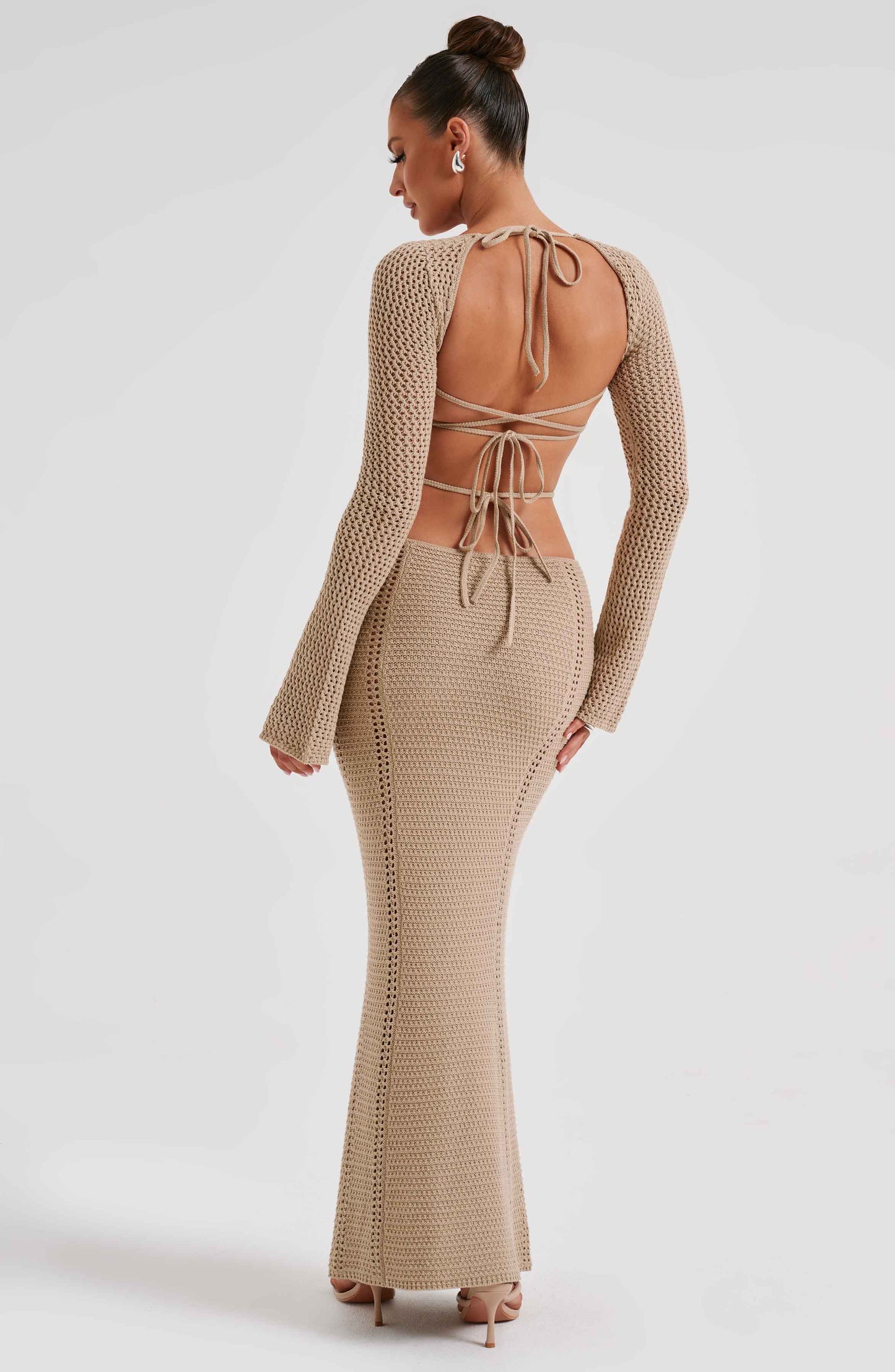 Nadine Maxi Dress - Beige - Dress - DYAVOR®