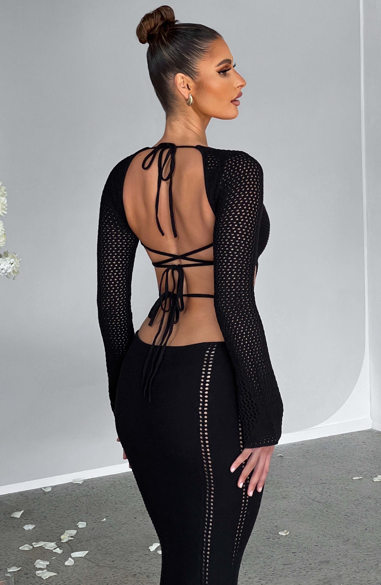 Nadine Maxi Dress - Black - Dress - DYAVOR®