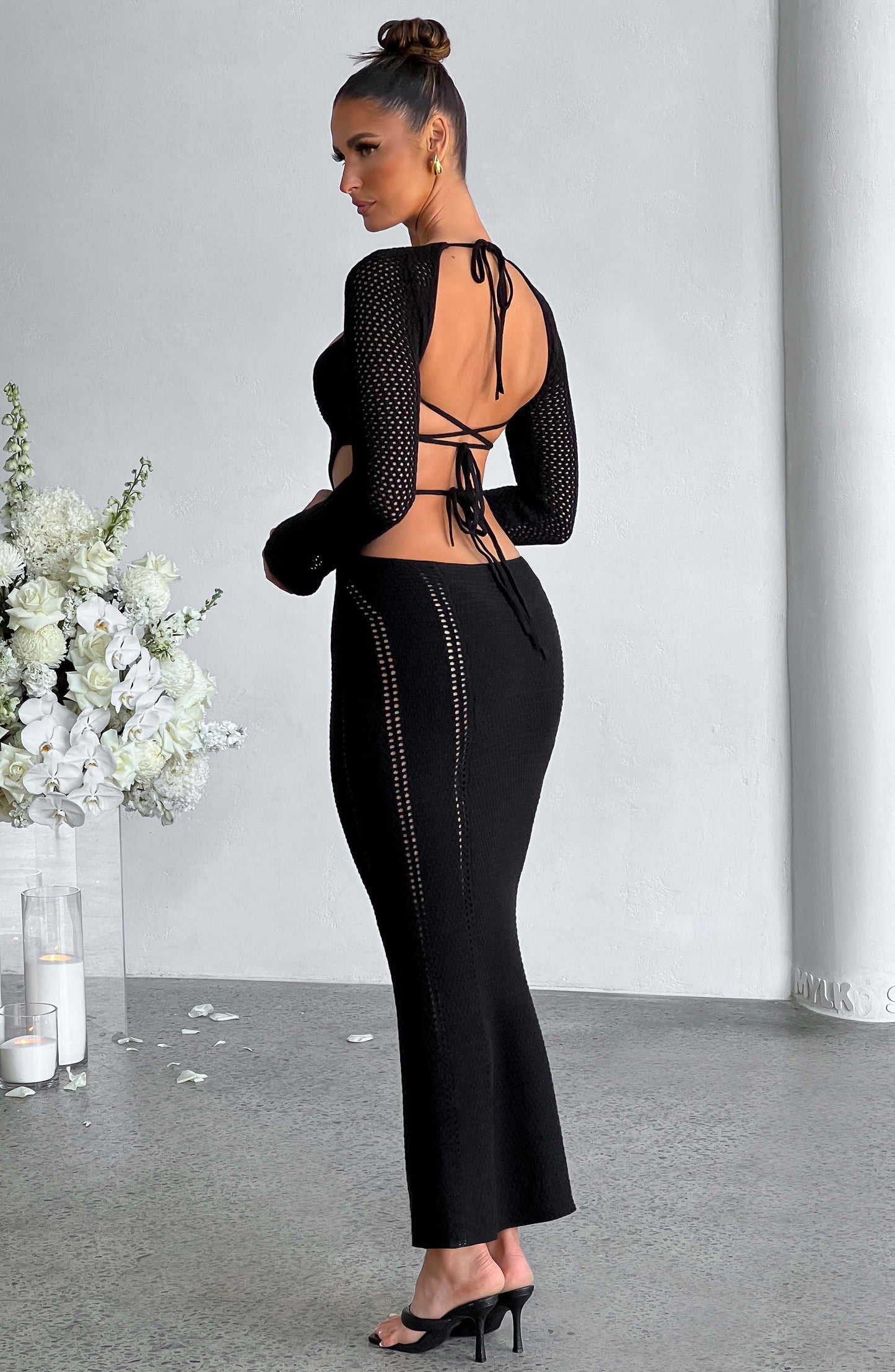 Nadine Maxi Dress - Black - Dress - DYAVOR®