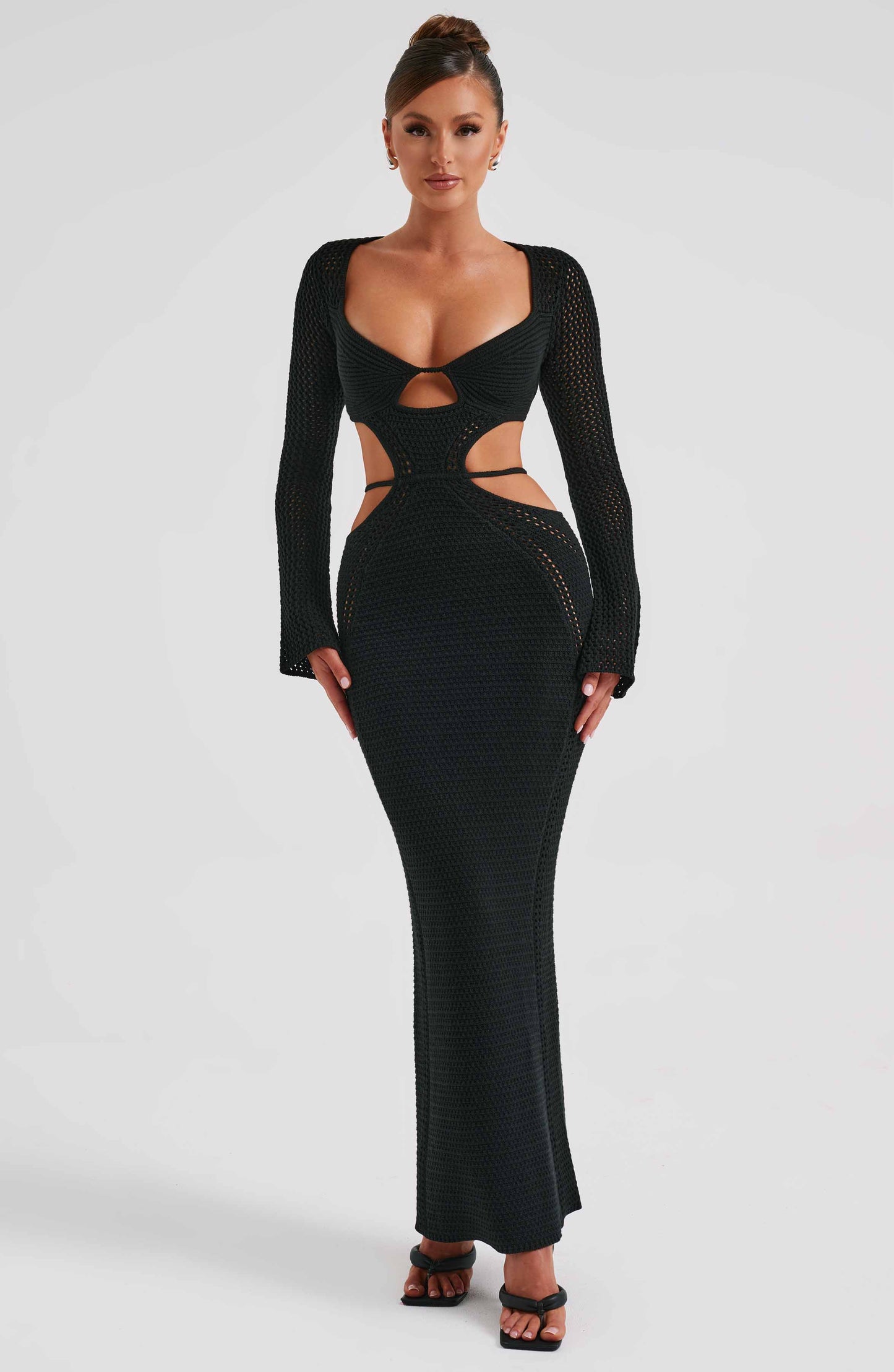 Nadine Maxi Dress - Black - Dress - DYAVOR®