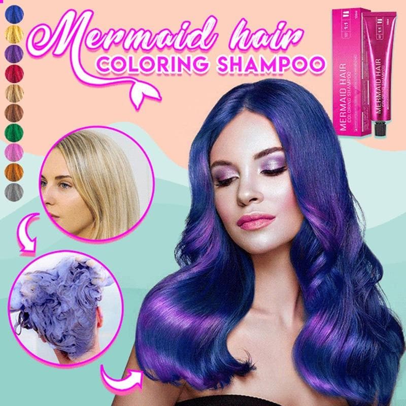 Mermaid Hair Coloring Shampoo - Beauty And Personal Care - DYAVOR®