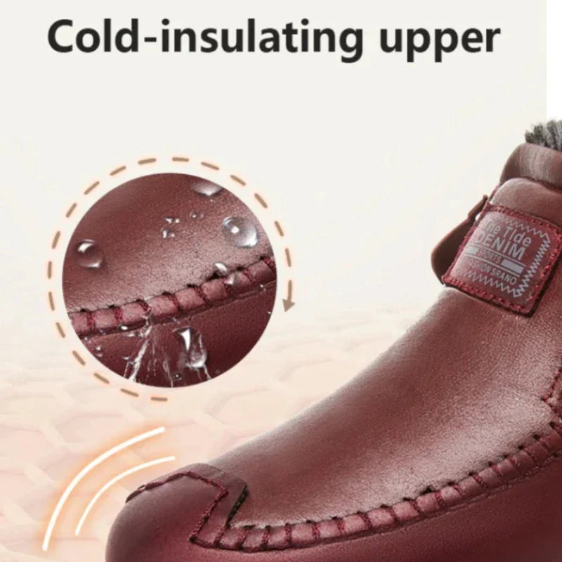 GRW Orthopedic Women Boots Arch Support Warm Waterproof Ankle Boots - - DYAVOR®