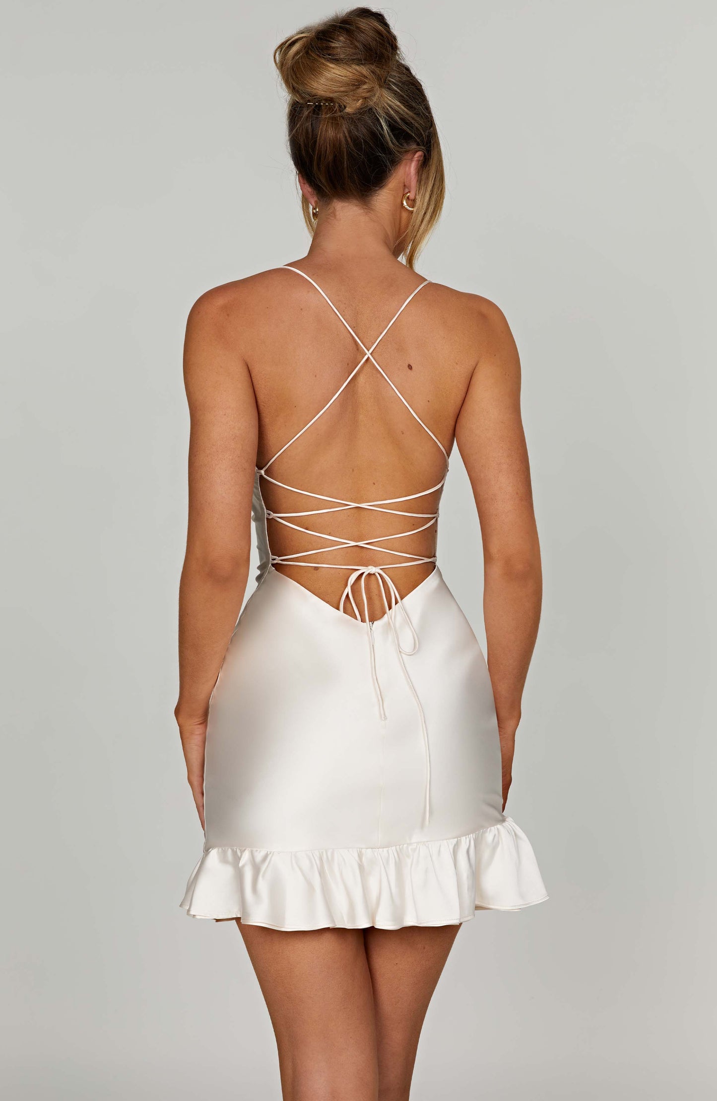 Nicola Mini Dress - Ivory - Dress - DYAVOR®