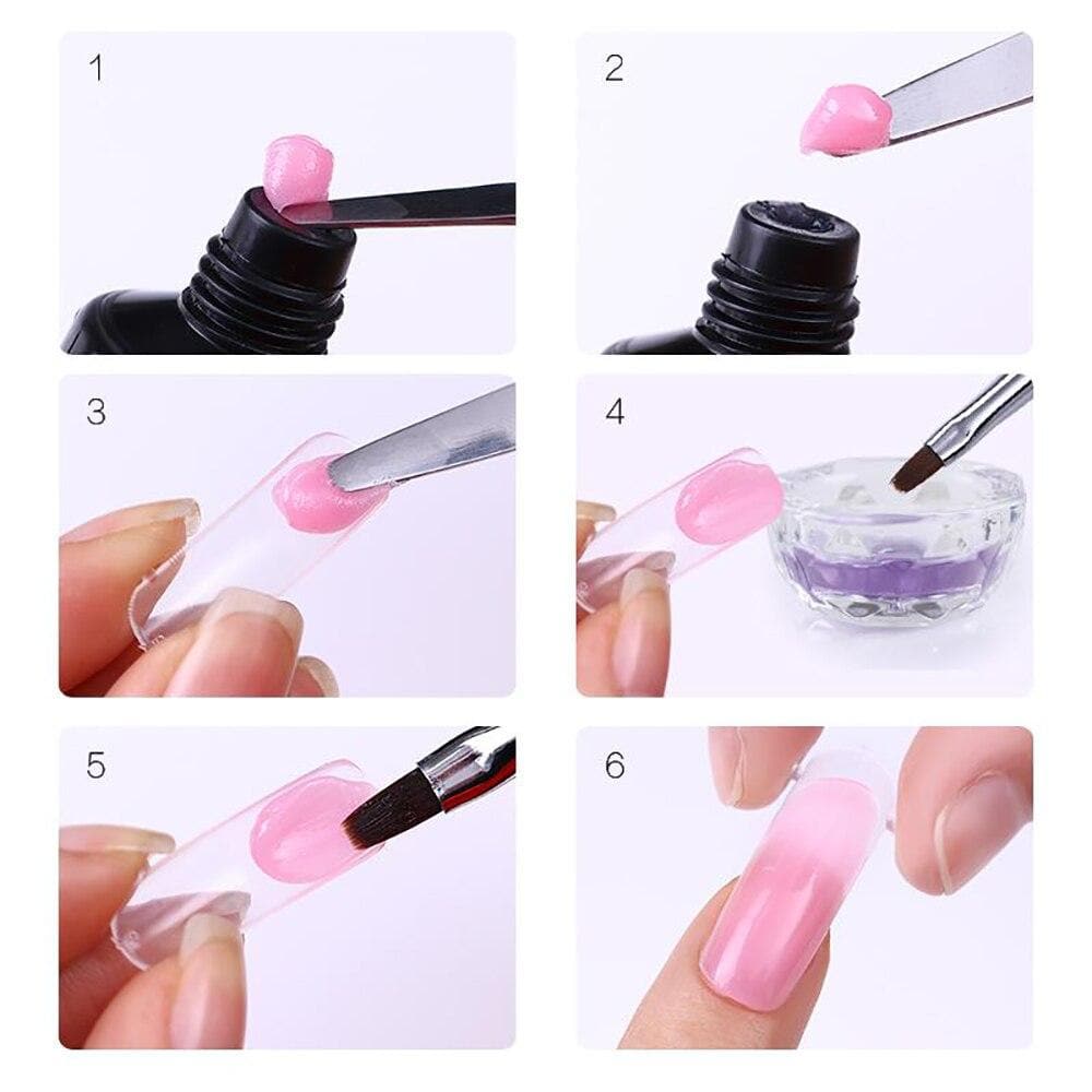 Poly Gel Nail Kit for Perfect Nails - Beauty And Personal Care - DYAVOR®
