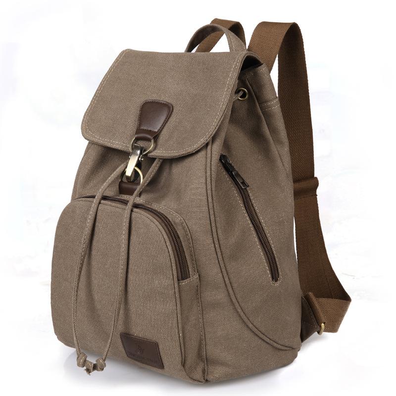 Preppy Style Female Canvas School Student Laptop Mochila Backpack - Backpacks - DYAVOR®