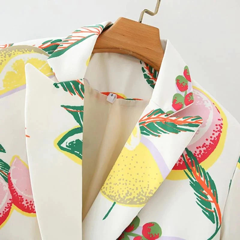 The Tropicana Long Sleeve Blazer - - DYAVOR®