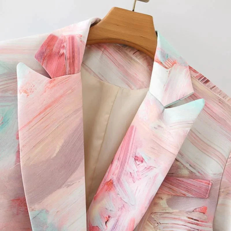 The Sunrise Long Sleeve Blazer - - DYAVOR®