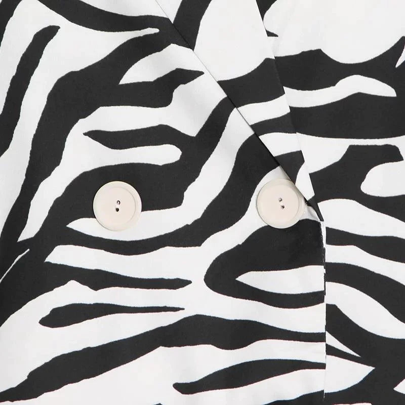 The Zebra Long Tail Blazer - - DYAVOR®