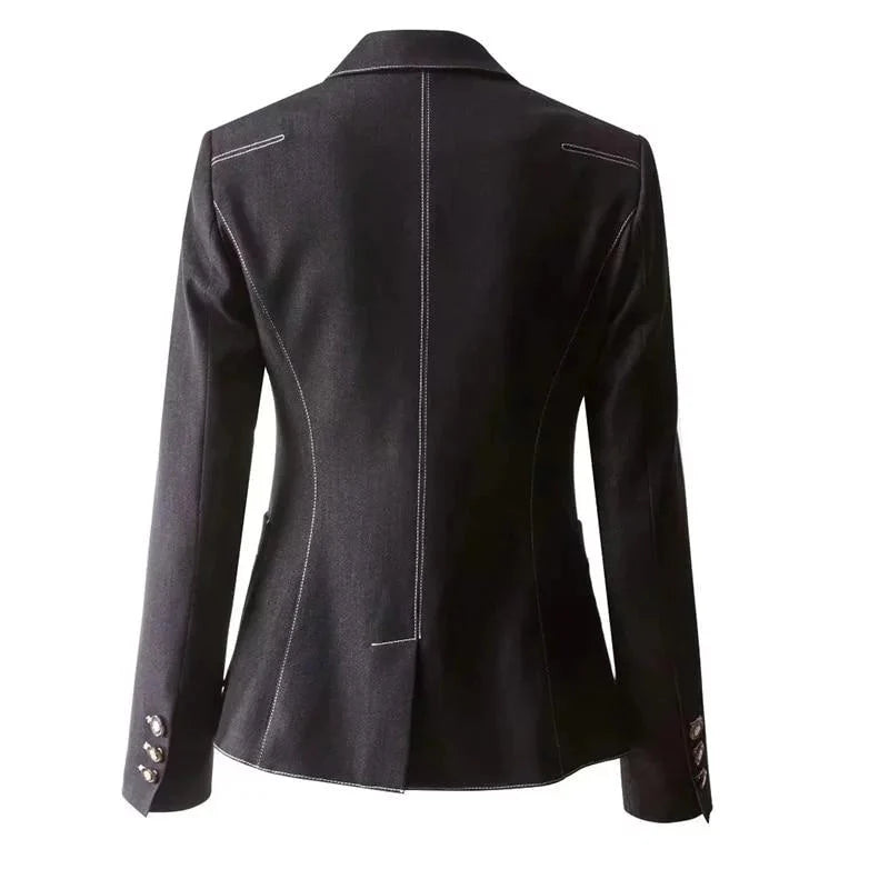 The Vana Long Sleeve Blazer - - DYAVOR®