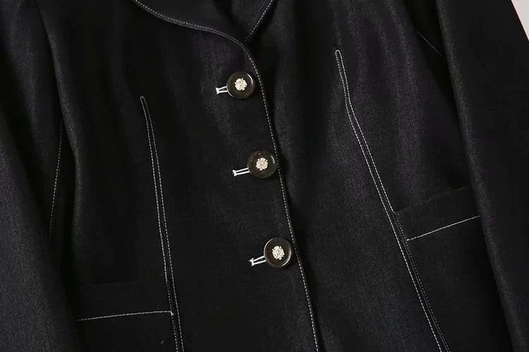 The Vana Long Sleeve Blazer - - DYAVOR®