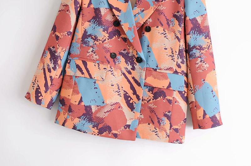 The Aquarelle Long Sleeve Blazer - - DYAVOR®