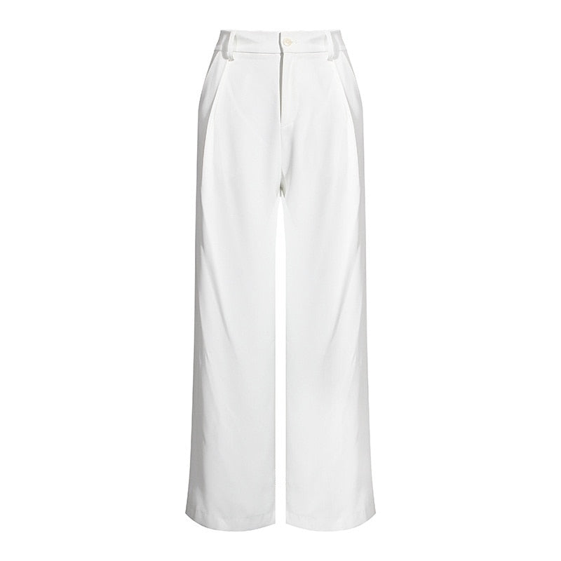 Oversized Suit With Lace-up Straight Pants - - DYAVOR®