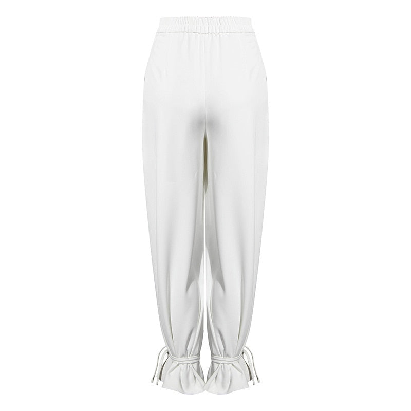 Oversized Suit With Lace-up Straight Pants - - DYAVOR®