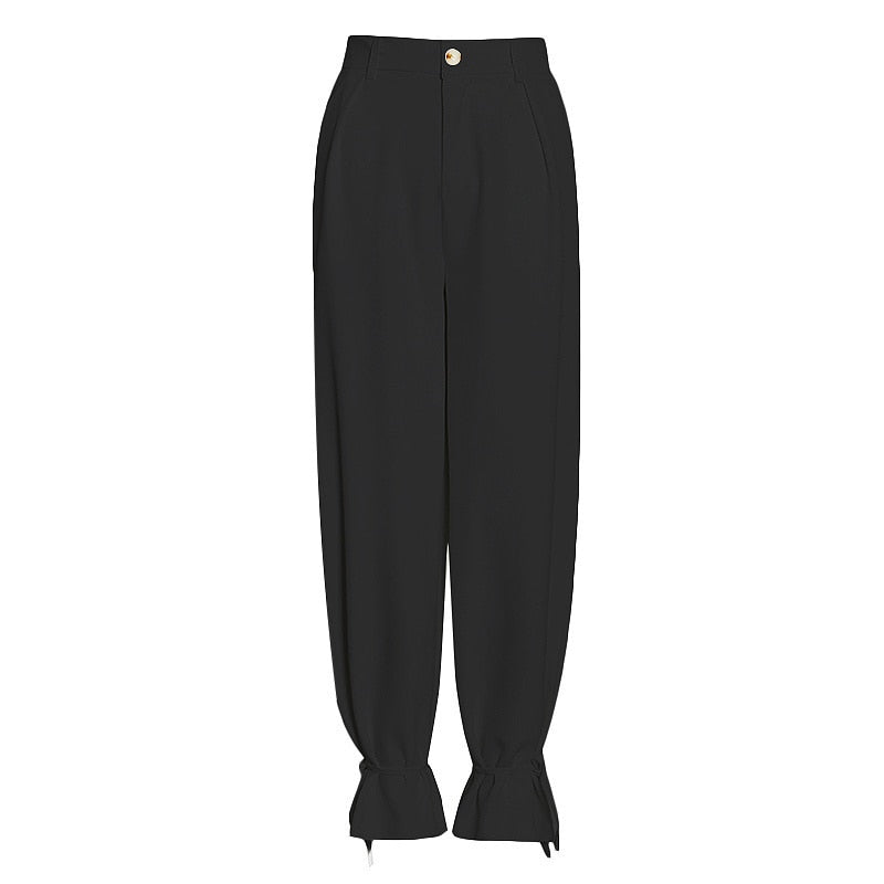 Oversized Suit With Lace-up Straight Pants - - DYAVOR®