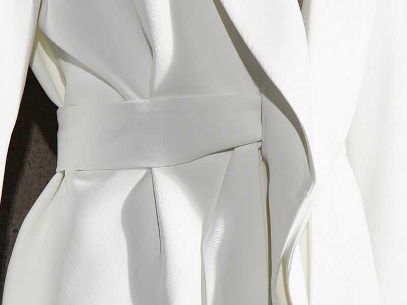 Oversized Suit With Lace-up Straight Pants - - DYAVOR®