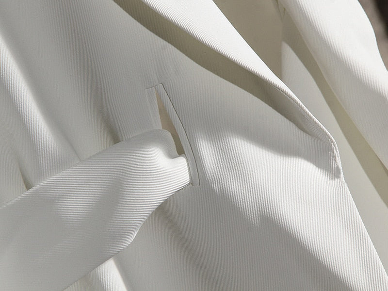 Oversized Suit With Lace-up Straight Pants - - DYAVOR®