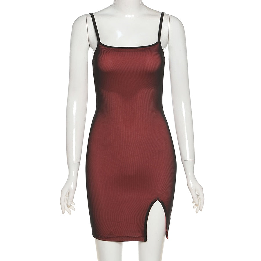 Mesh Double Layer Mini Dress - Dresses - DYAVOR®