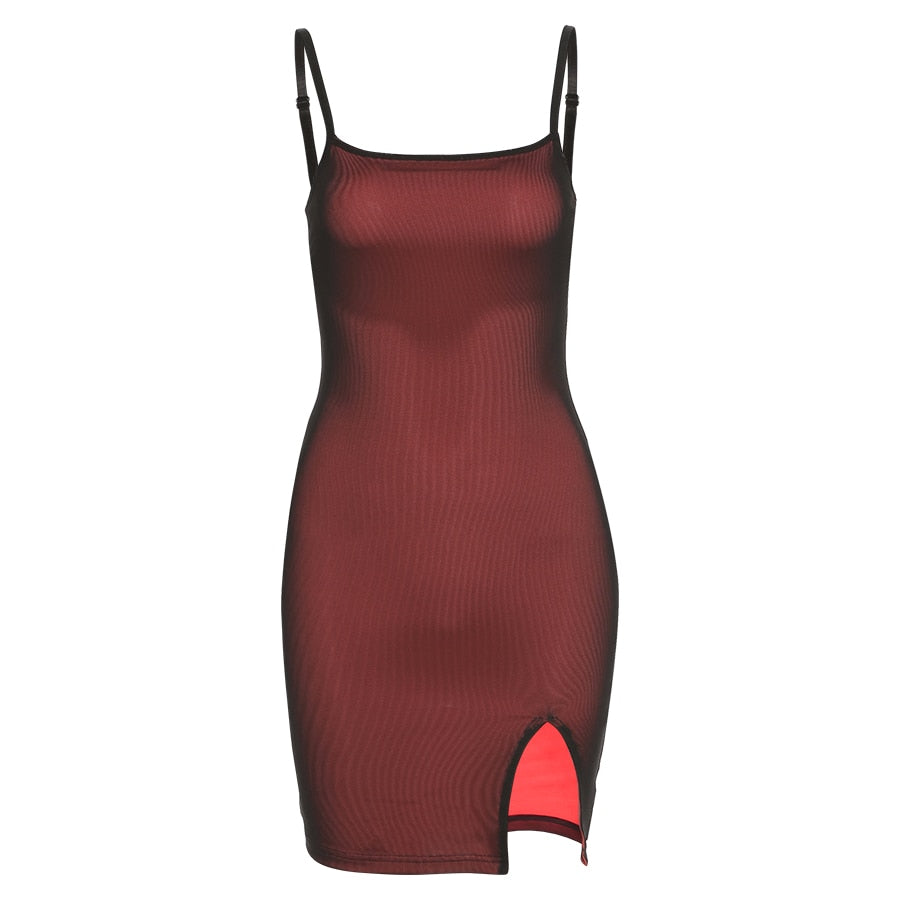 Mesh Double Layer Mini Dress - Dresses - DYAVOR®