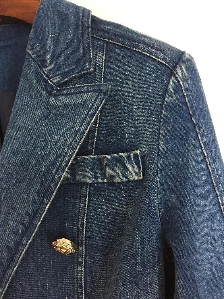 The Harley Slim Fit Denim Blazer - - DYAVOR®