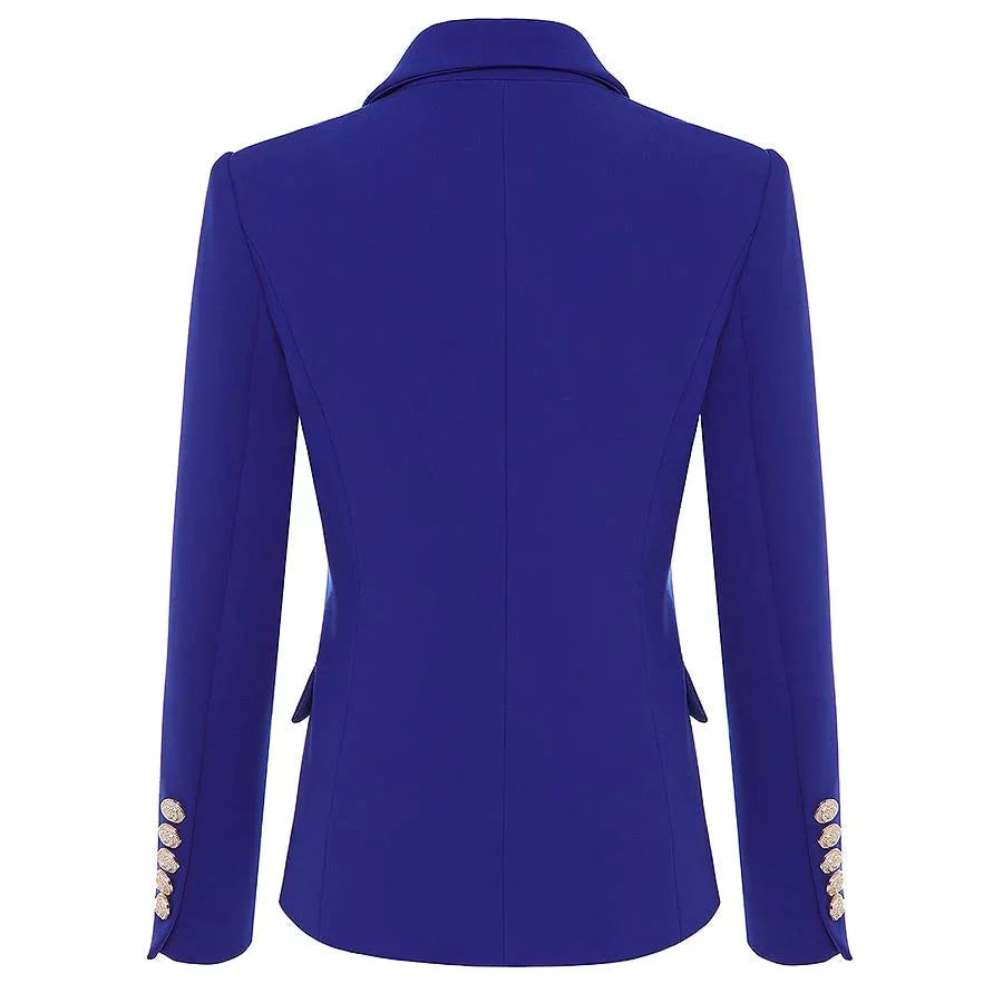 The Priscilla Slim Fit Blazer - Cobalt - - DYAVOR®