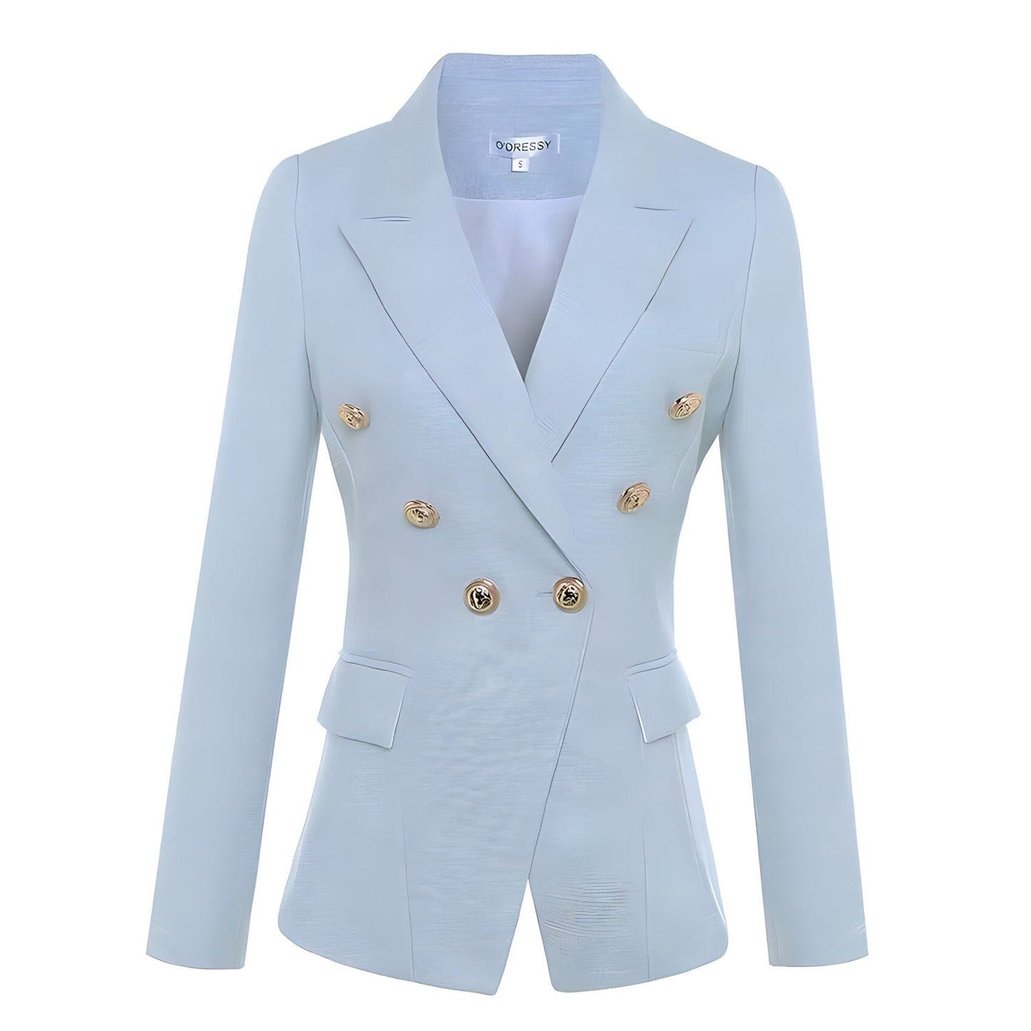 The Priscilla Slim Fit Blazer - Powder Blue - - DYAVOR®
