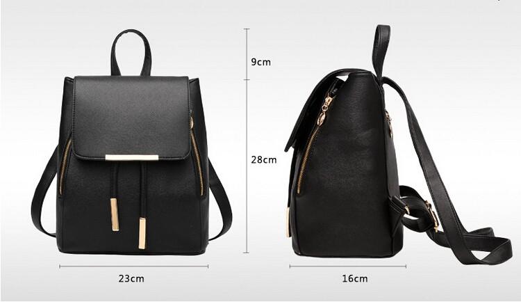 Quality Synthetic Leather Mochila Escolar School Bags for Teenage Girls - Backpacks - DYAVOR®