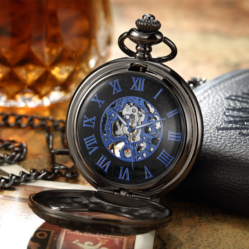 Retro Golden Steel Hollow Exquisite Sculpture Mechanical Pocket FOB Watch - Unisex Style Watches - DYAVOR®