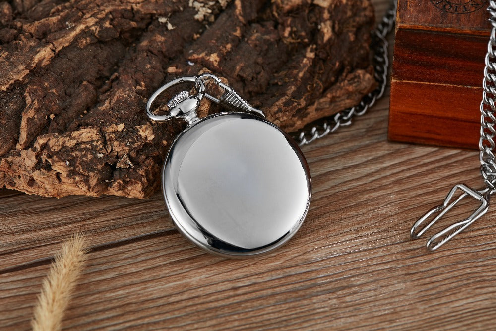 Retro Vintage Antique Unisex Copper Necklace Chain Pendant Pocket Watch - Unisex Style Watches - DYAVOR®