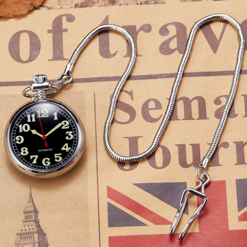 Retro Vintage Antique Unisex Copper Necklace Chain Pendant Pocket Watch - Unisex Style Watches - DYAVOR®