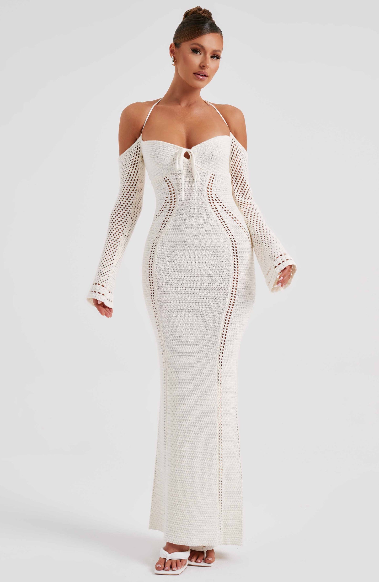 Samariah Maxi Dress - White - Dress - DYAVOR®