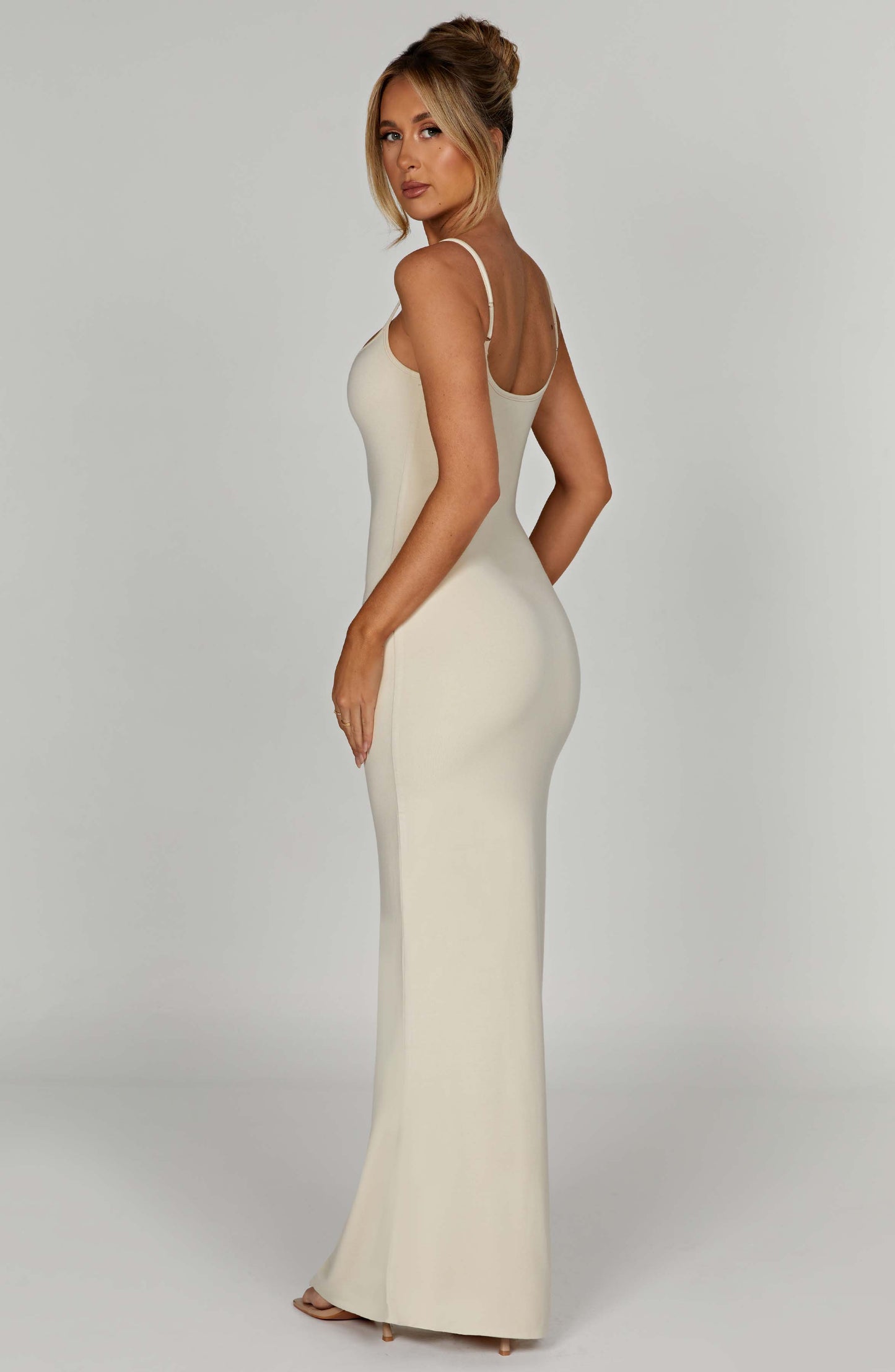 Saskia Maxi Dress - Cream - Dress - DYAVOR®