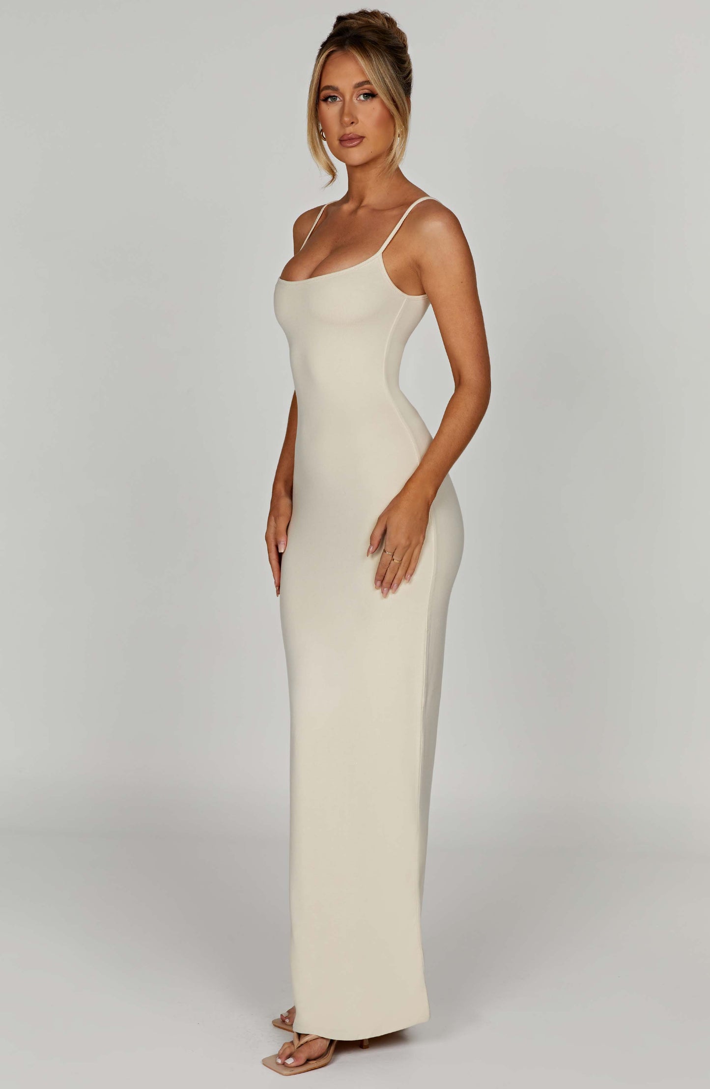 Saskia Maxi Dress - Cream - Dress - DYAVOR®