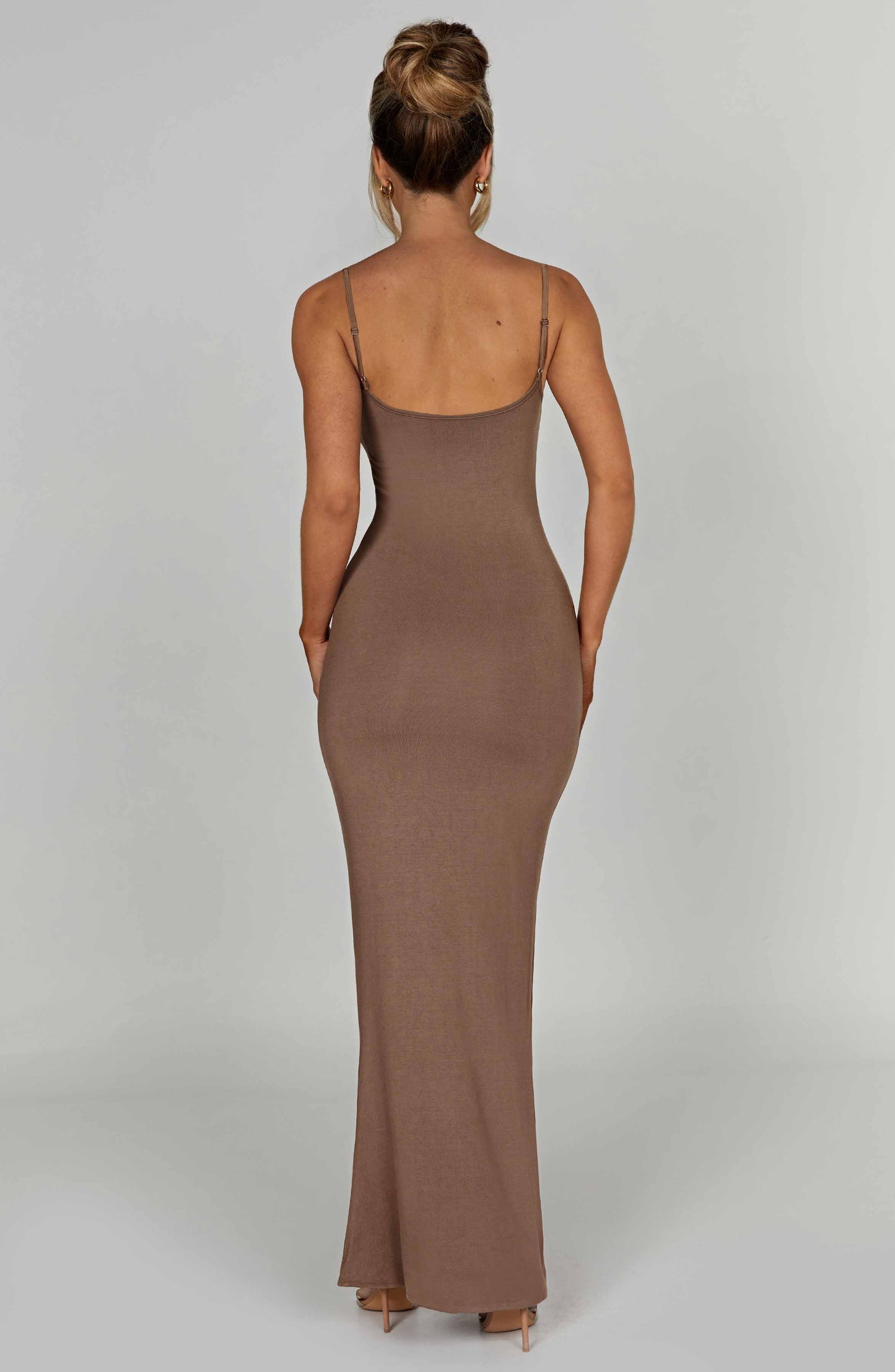 Saskia Maxi Dress - Mocha - Dress - DYAVOR®