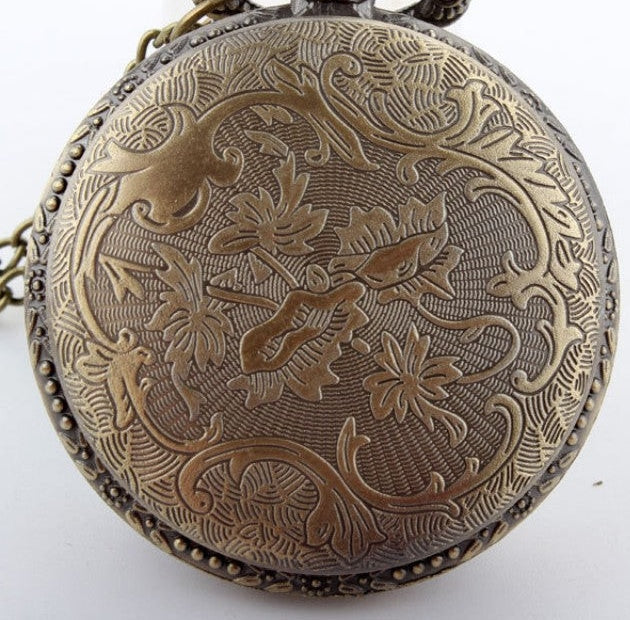 Steampunk Unisex Bronze Colorful Wheel Rome Analog Pocket FOB Watch - Unisex Style Watches - DYAVOR®