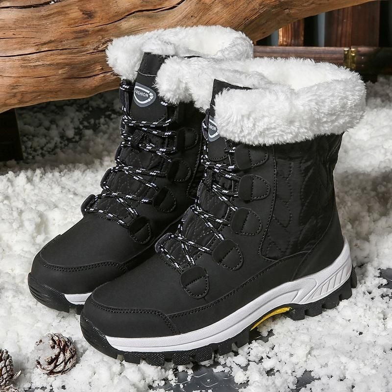 Groovywish Snow Boots Women Winter Keep Warm Water-proof Shoes - - DYAVOR®