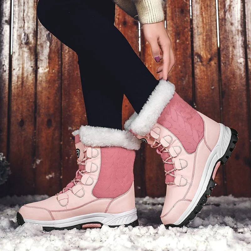 Groovywish Snow Boots Women Winter Keep Warm Water-proof Shoes - - DYAVOR®