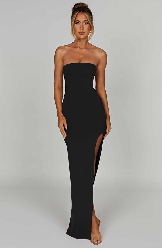 Teyana Maxi Dress - Black - Dress - DYAVOR®