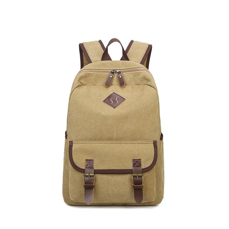 Trendy Canvas Printed Vintage Women's Laptop Rucksack Backpack - Backpacks - DYAVOR®