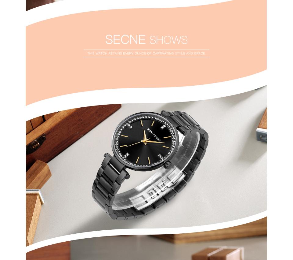 Ultrathin Rhinestone Diamond Quartz Women's Watches with Bracelet - Watches for Women - DYAVOR®