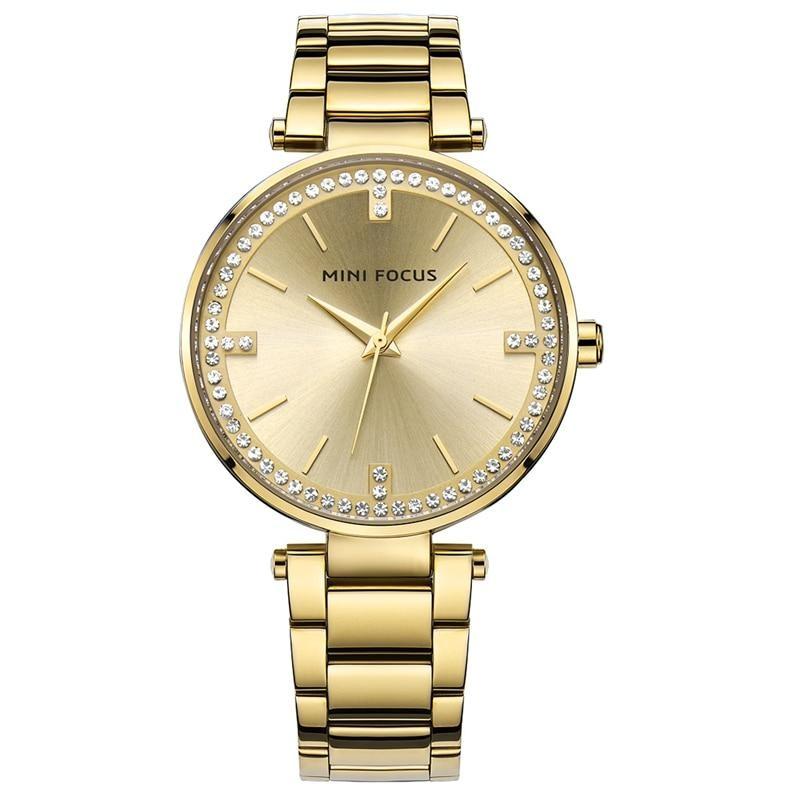 Ultrathin Rhinestone Diamond Quartz Women's Watches with Bracelet - Watches for Women - DYAVOR®