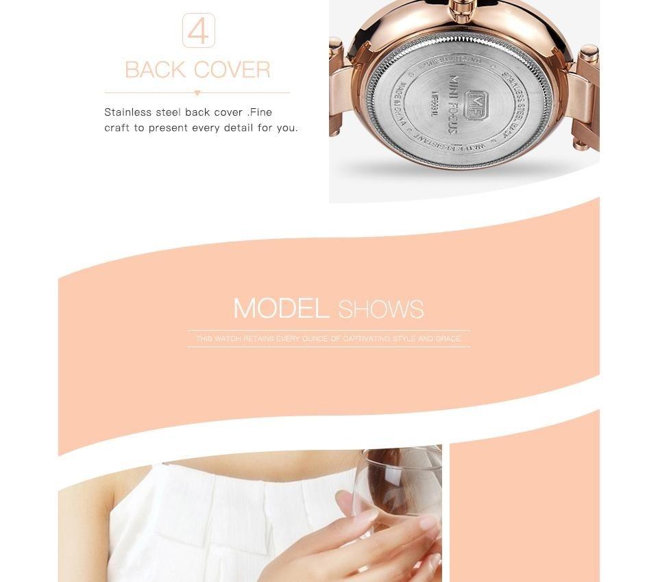 Ultrathin Rhinestone Diamond Quartz Women's Watches with Bracelet - Watches for Women - DYAVOR®