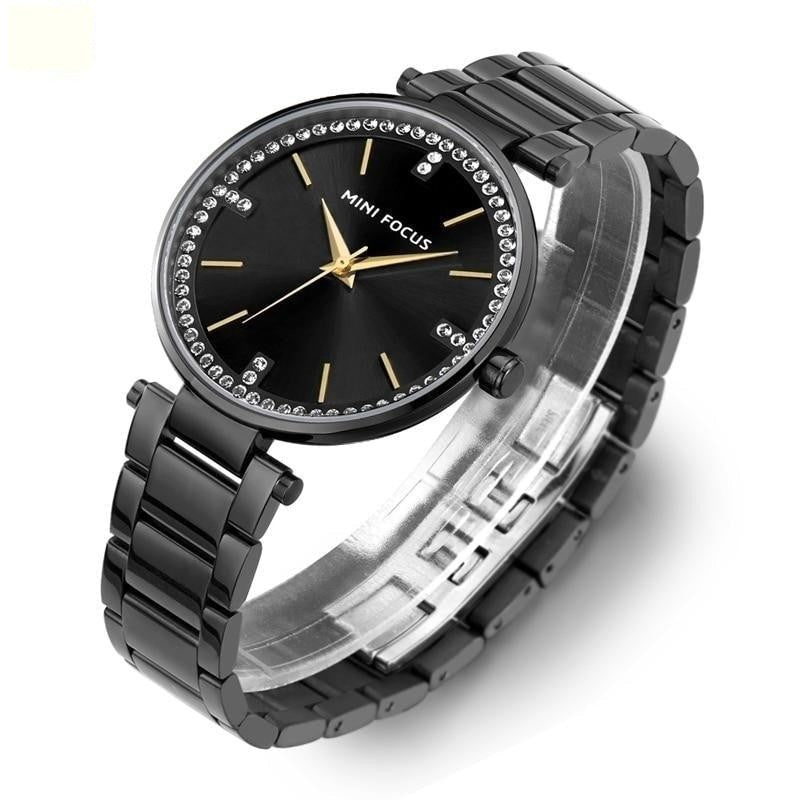 Ultrathin Rhinestone Diamond Quartz Women's Watches with Bracelet - Watches for Women - DYAVOR®