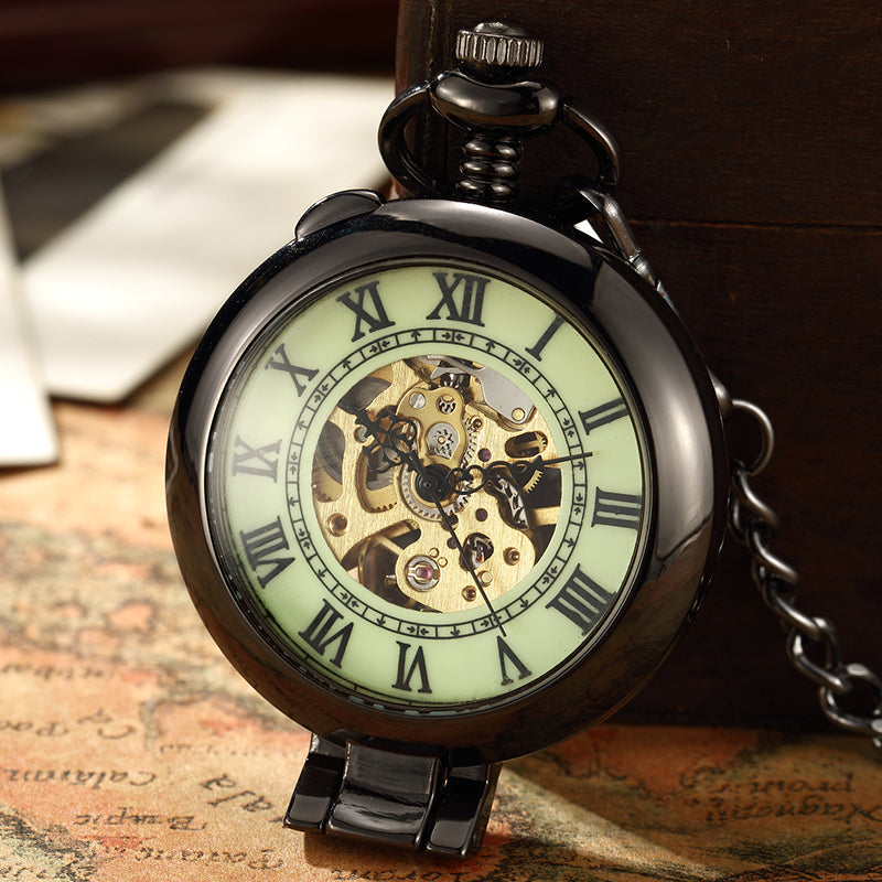 Unisex Antique Copper Fashion Mechanical Hand Wind Pocket Watch - Unisex Style Watches - DYAVOR®